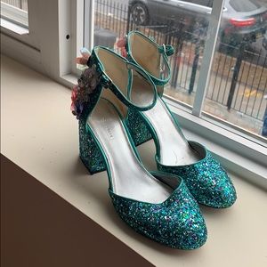 Glitter heels